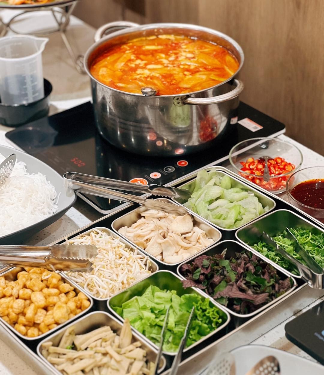 Bún riêu chay là món được yêu thích tại Haan Vegan